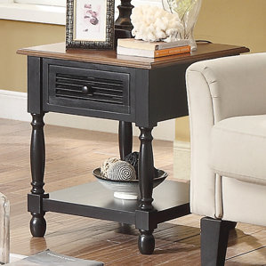 Hermila Rectangular End Table by Darby..