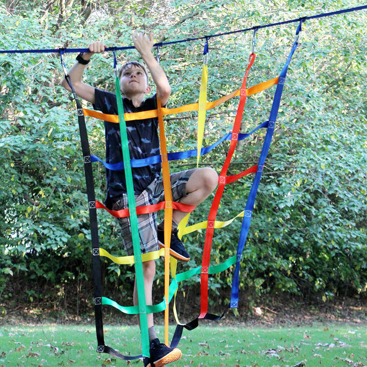 Details about   1/2" Playground Climbing CARGO NET Rope Play Ladder Ninja Training 10 x 3 White 