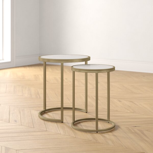 Kit 2 Piece Nesting Tables By Foundstone