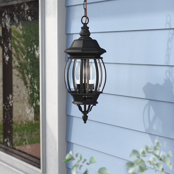 Mackintosh 3-Light Outdoor Hanging Lantern by Alcott Hill