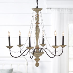 Eline 6-Light Candle-Style Chandelier