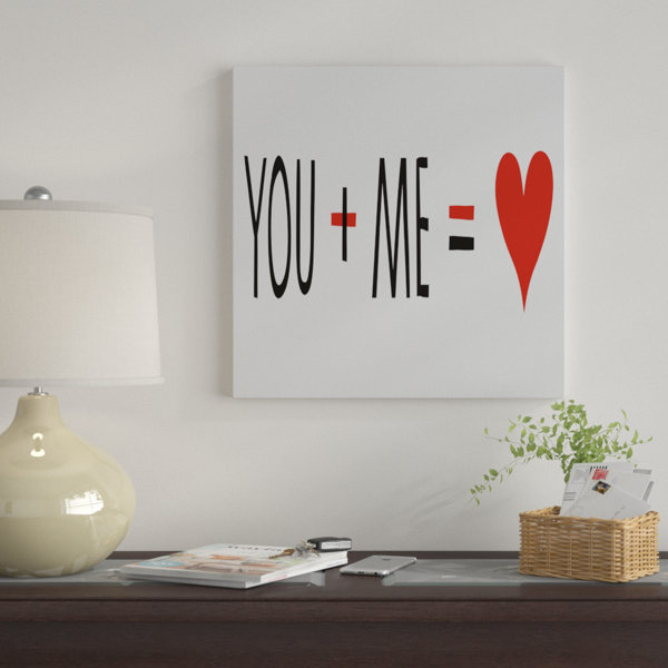 Winston Porter Loving Sentiments You Me Panel Acrylic Painting
