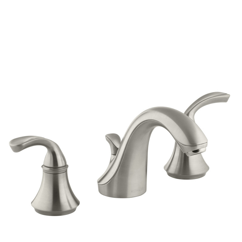 K 10272 4 Cp Bn Kohler Forte Widespread Bathroom Faucet With Drain