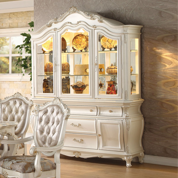 Wensley Lighted China Cabinet By Astoria Grand 2019 Coupon