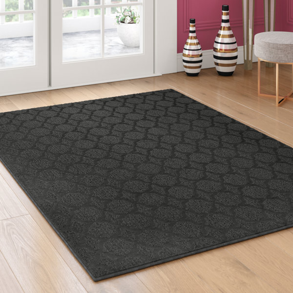 Blase Black Area Rug by Willa Arlo Interiors