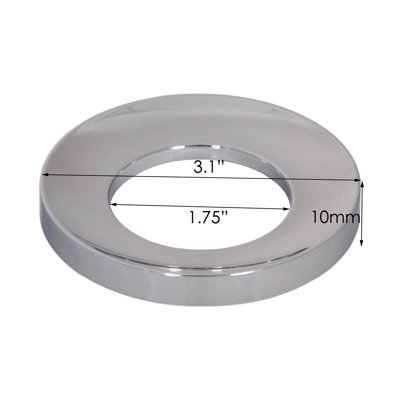 Elite ABS Mounting Ring Elite Finish: Chrome