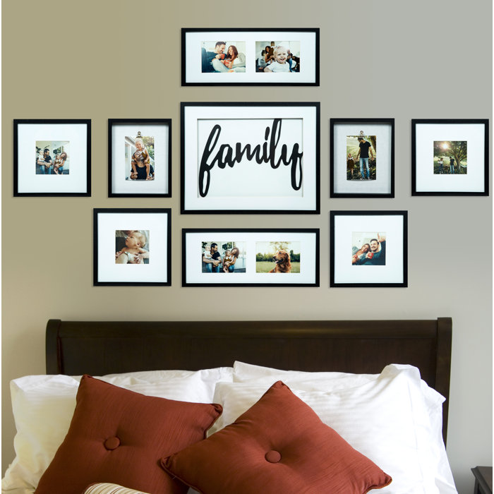 Darby Home Co Broderick 8 Piece Family Decor Picture Frame Set