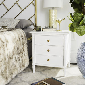 Aylin 3 Drawer Nightstand by Bayou Breeze