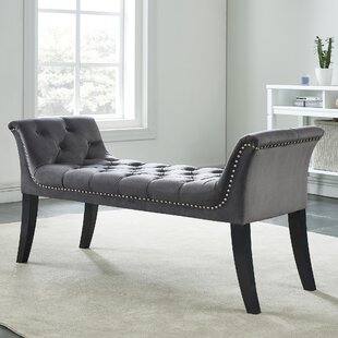Lucite And Gray Velvet X Bench Is A Striking Piece With Soft