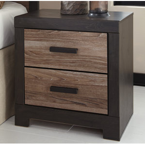 Arjun 2 Drawer Nightstand by Mercury Row