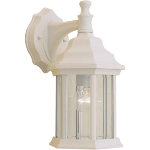 Oakford 1-Light Outdoor Wall Lantern Three Posts Fashion and beautiful backpack