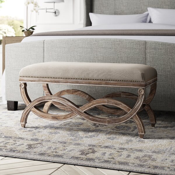 Hanif Upholstered Bench By Loni M Designs