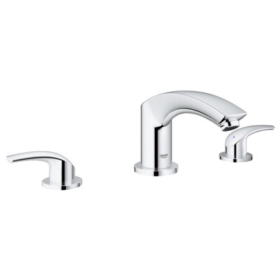 Grohe Wall Mount Bathroom Chrome Faucet