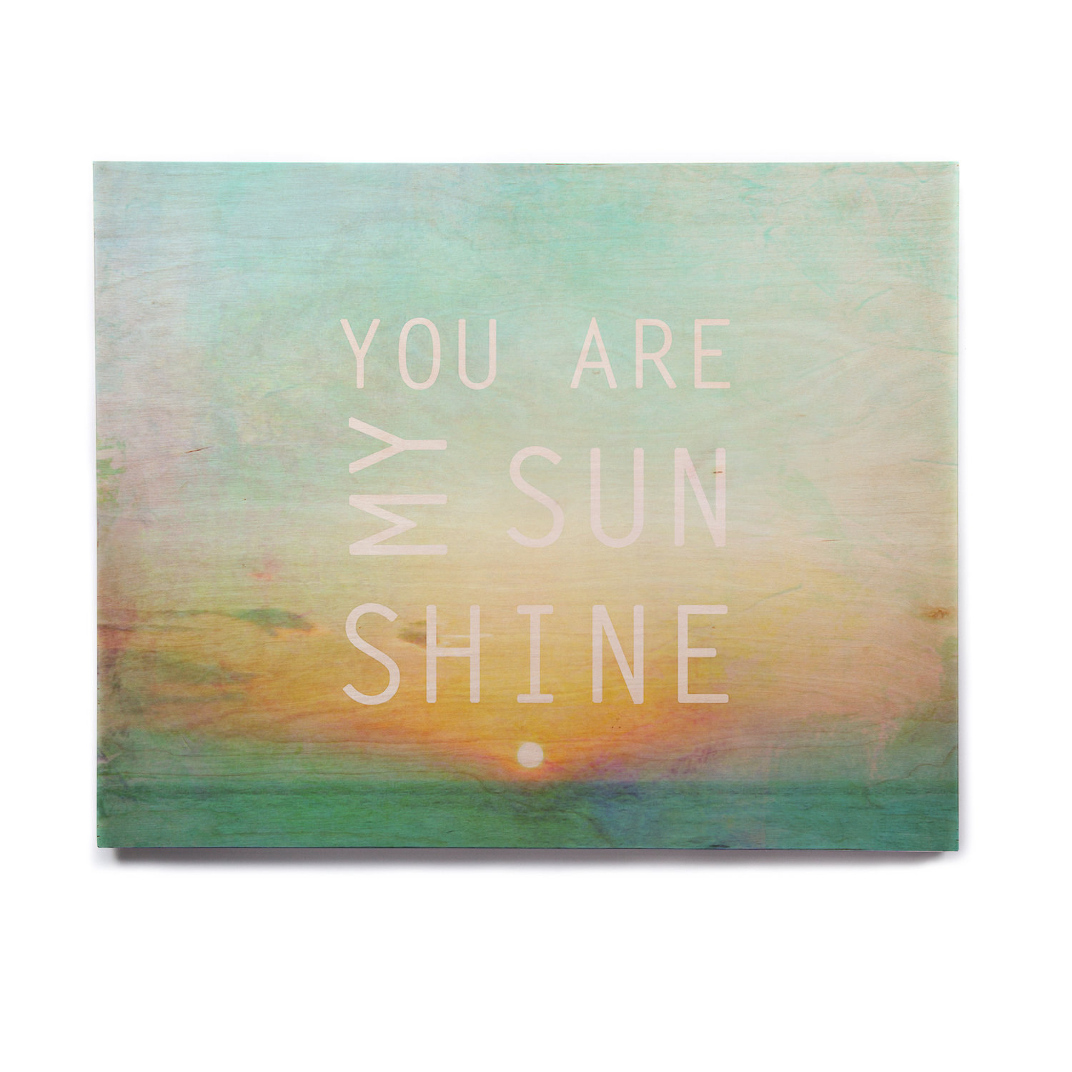 East Urban Home You Are My Sunshine Graphic Art Print On Wood East Urban Home You Are My Sunshine Graphic Art Print On Wood Wayfair