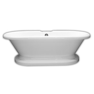 Deck Mount Freestanding Tubs Wayfair 70 X 31 Freestanding Bathtub In No