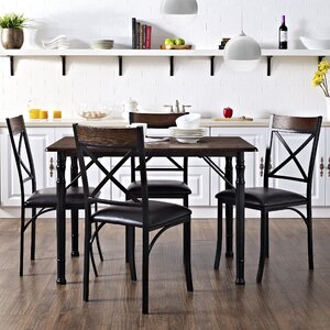 Nathanael 5 Piece Dining Set