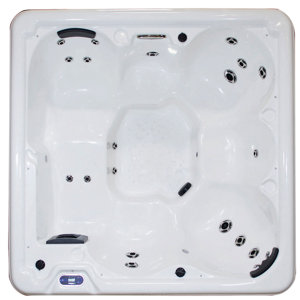 6-Person 21-Jet Spa with LED Lights
