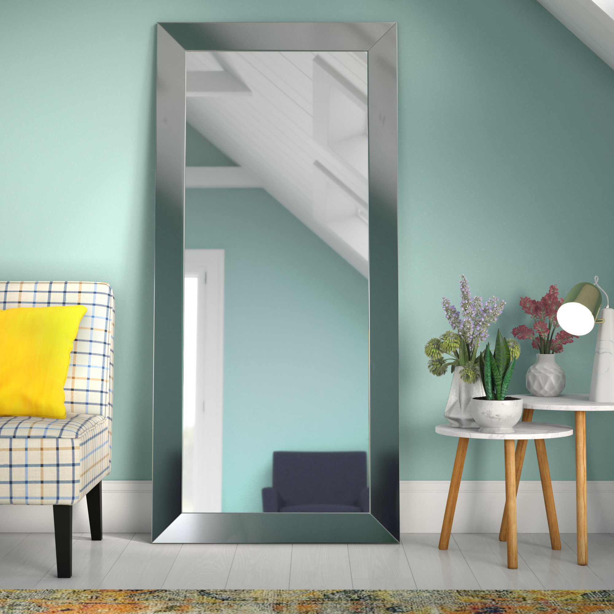 Wrought Studio Dalessio Wide Tall Full Length Mirror Reviews Dalessio Wide Tall Full Length Mirror