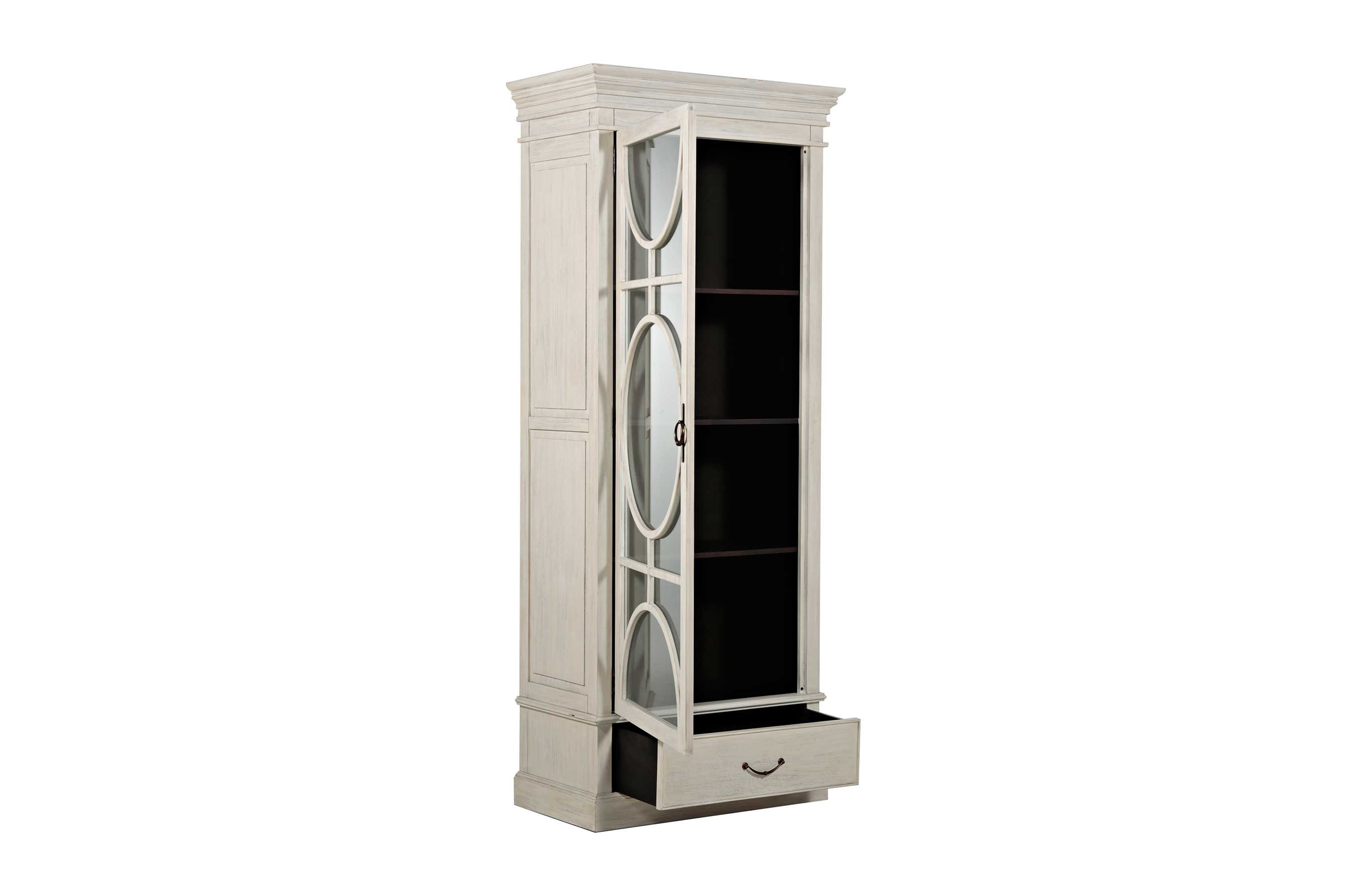 Gabby Rhett Left Hand Door Swing Single China Cabinet Wayfair