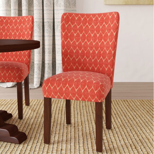 Adrien Haverstraw Textured Upholstered Dining Chair (Set Of 2) By Mistana
