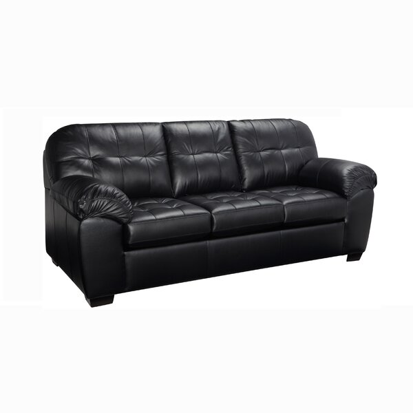 Bellamy Leather Sofa By Red Barrel Studio