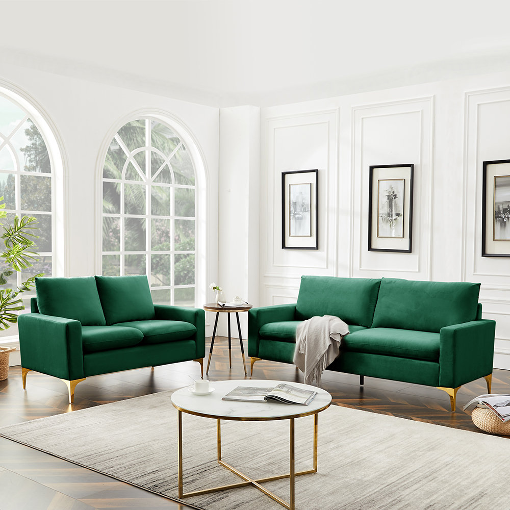 Everly Quinn Harvill Standard Configurable Living Room Set Reviews Wayfair