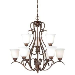 Elayne 9-Light Shaded Chandelier