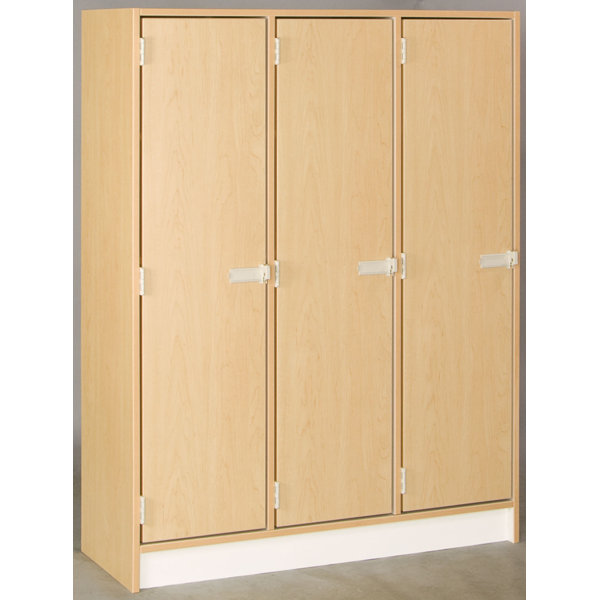 1 Tier 3 Wide Coat Locker by Stevens ID Systems