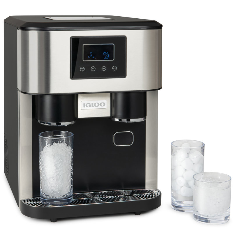 igloo water cooler with ice maker