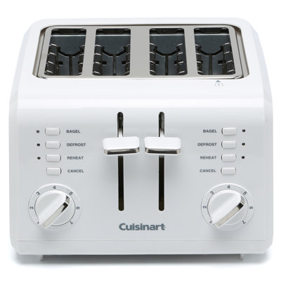 Cuisinart 4 Slice Compact Plastic Toaster Cuisinart