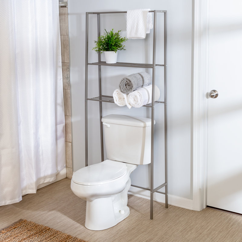 Rebrilliant Steel Bath Space Saver Shelving Unit 25 X 62 Over