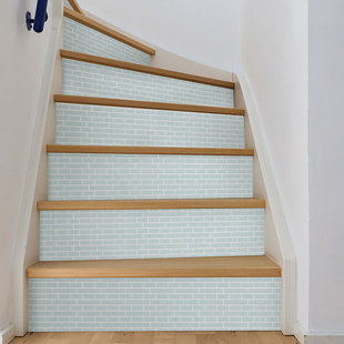 Blue L And Stick Backsplash Tile You Ll Love Wayfair Sea 10 X Resin L Stick Subway Tile In Blue Set Of 4