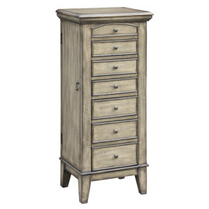 Dan Free Standing Jewelry Armoire by A..