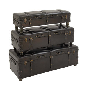 Urban Trends Fabric Storage Bench by C..
