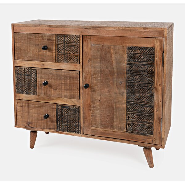 Catalano 3 Drawer Accent Chest By Bungalow Rose