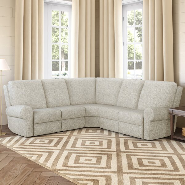 Podrick Symmetrical Reclining Sectional By Wayfair Custom Upholstery™
