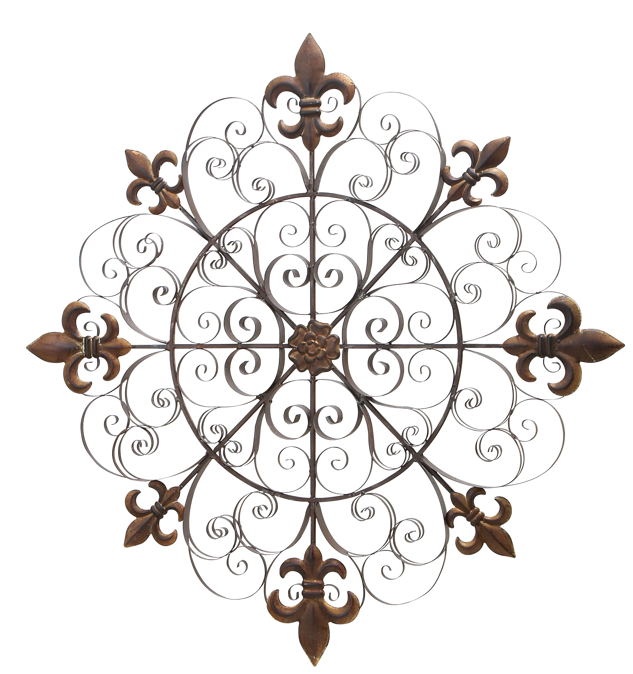Fleur De Lis Living Rustic Wall Decor Reviews Wayfair Rustic Fleur De Lis Wall Decor