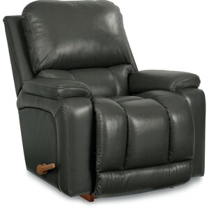 Greyson Leather Manual Rocker Recliner