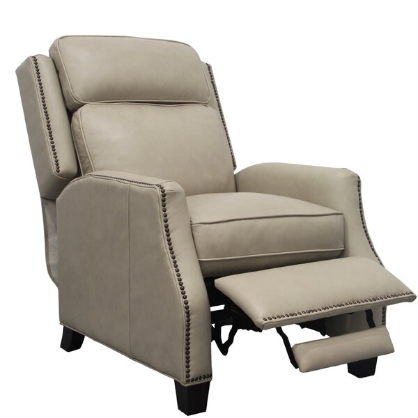 Kathi Leather Manual Recliner By Darby Home Co