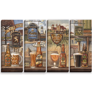 Beer Traditional Canvas Art You Ll Love In 2020 Wayfair