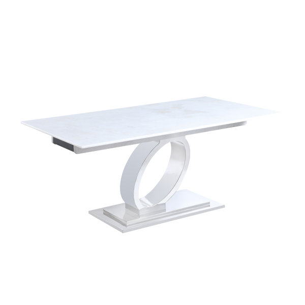 Lanna Extendable Dining Table by Orren Ellis Orren Ellis