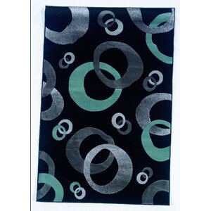 Carina Black/Seaglass Area Rug