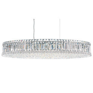 16 Light Crystal Chandelier Wayfair Plaza 16 Light Crystal Chandelier
