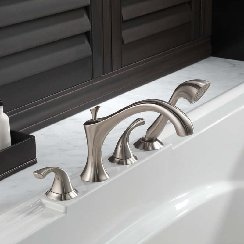 T4792 Rb Cz Delta Addison Roman Diverter Tub Faucet Shower Faucet