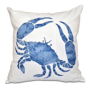 Crab Walk Outdoor Pillow