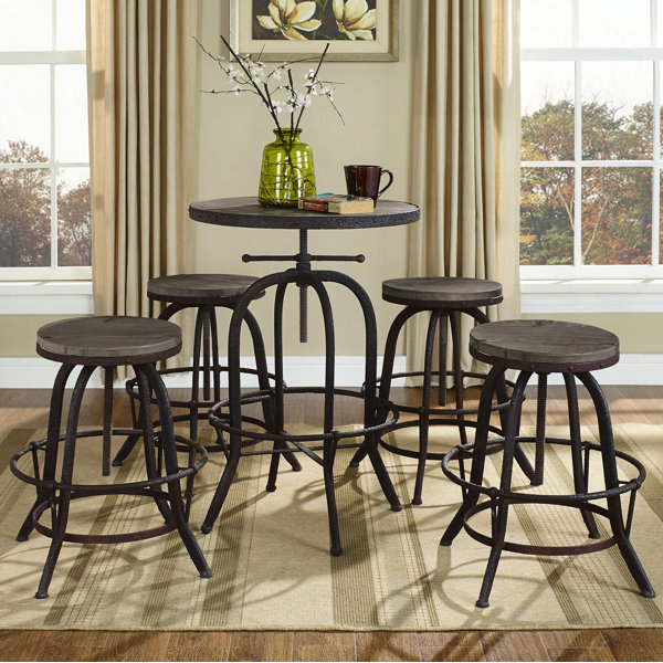 Gather 5 Piece Dining Set By Modway Best