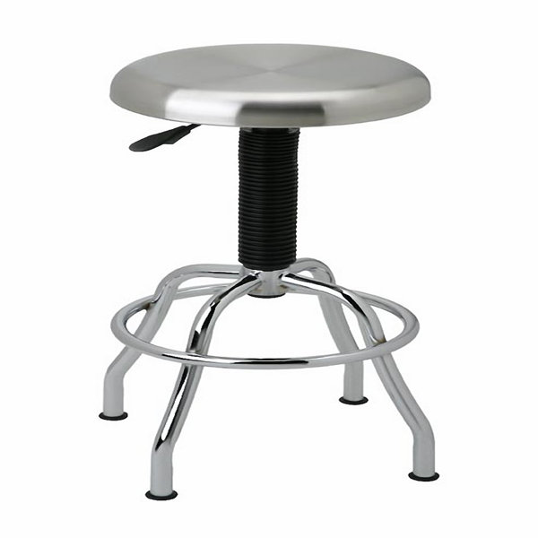 Adjustable Height Swivel Bar Stool by Seville Classics