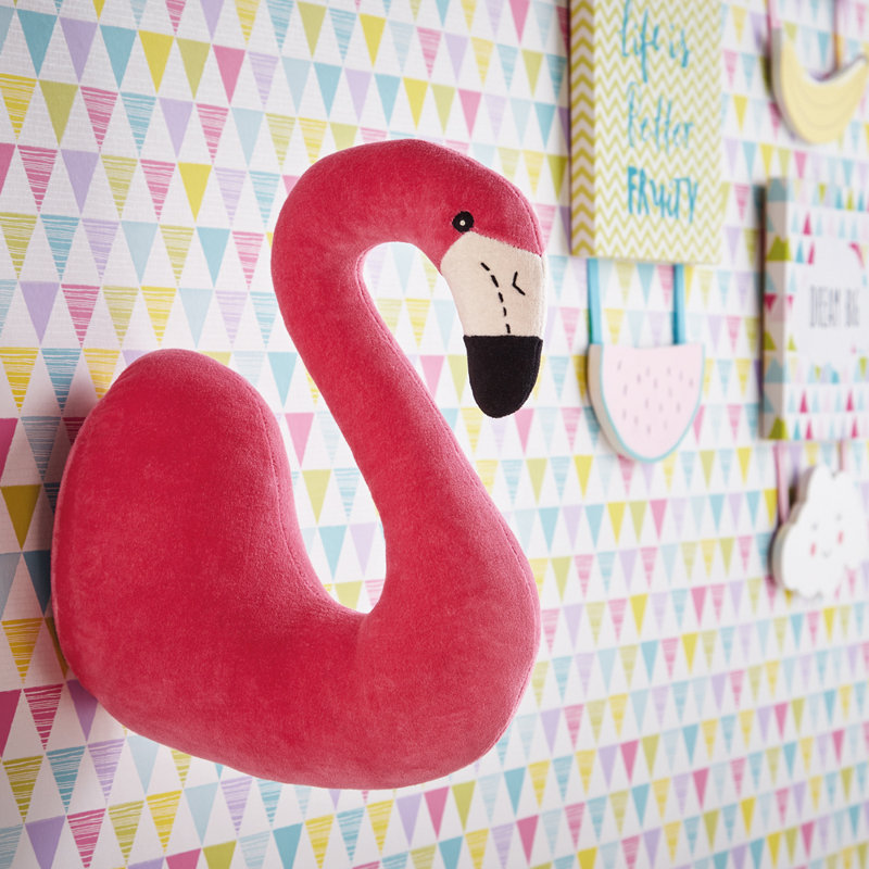 Mack Milo The Flamingo 3d Animal Head Wall Decor Reviews Wayfair