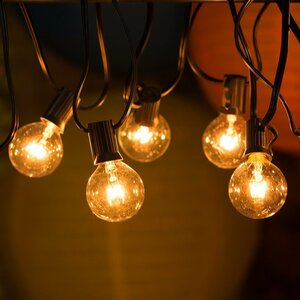 Ambience 25-Light 25 ft. Globe String Lights