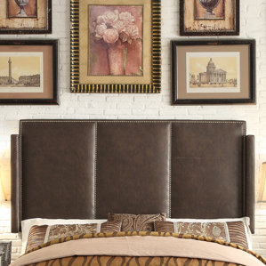 Fresco Queen Upholstered Wingback Headboard by Mulhouse Furniture